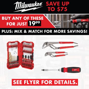 Milwaukee Dec Jan Promo Web | Milwaukee - SAVE UP TO $75